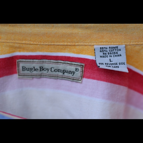 Multi Colored 90’s Style Button Down - Picture 4 of 4